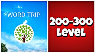 Word Trip  Level 200300 Answers [upl. by Irtemed746]