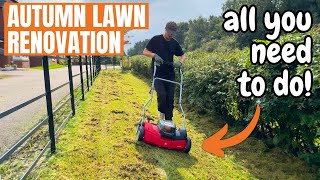 It’s time to RENOVATE your LAWN this AUTUMN [upl. by Ragen]