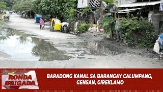 Baradong kanal sa Barangay Calumpang GenSan gireklamo [upl. by Aronel125]