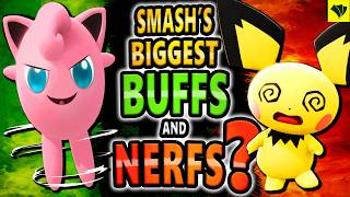 The Top 10 BUFFS amp NERFS In Smash Ultimate [upl. by Sholem]