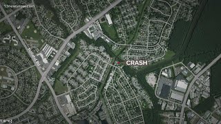 Man killed after vehicle leaves roadway hits tree in Virginia Beach police say [upl. by Eiramana]