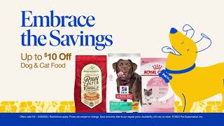 Pet Supermarket Dog amp Cat Food up to 10 Off  May [upl. by Trish]