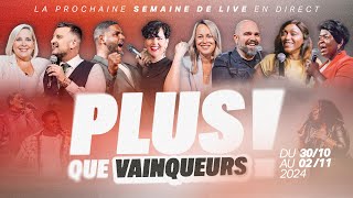 PLUS QUE VAINQUEURS  La semaine des lives [upl. by Airdnola]