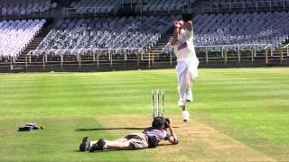 Dale Steyn shoots for New Balancemov [upl. by Yahska]