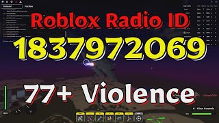 Violence Roblox Radio CodesIDs [upl. by Mayram]