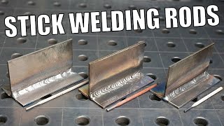 3 Stick Welding Electrodes Compared 6013 vs 7018 vs 6010 [upl. by Tillfourd]