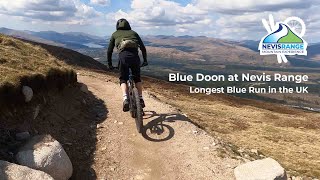 Riding the Blue Doon at Nevis Range Fort William [upl. by Allenotna]