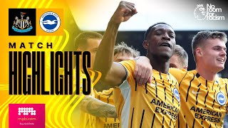 HIGHLIGHTS  Newcastle v Brighton  Premier League [upl. by Assena]