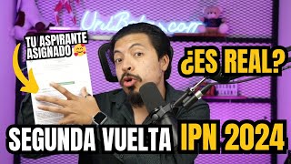 Segunda Vuelta IPN 2024 Te Revelo Fechas Oficiales y Trámites para Ingresar al Nivel Superior [upl. by Lemar]