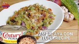 Ampalaya con Tuna recipe no MSG no artificial flavoring  Ginisang Ampalaya with Tuna [upl. by Nnednarb]