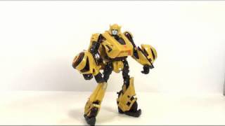 Video Review of the Transformers Generations War for Cybertron Bumblebee [upl. by Mufinella]