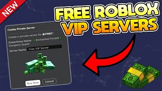 How To Get FREE ROBLOX VIP SERVERS Best Method 2024 [upl. by Eednus]