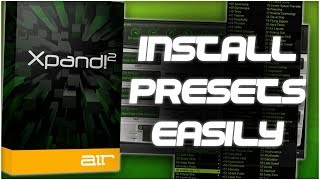 The EASIEST Way To Install Presets For Any Vst 👍 [upl. by Rammaj]