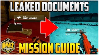 Leaked Documents Easy DMZ Warzone 20 Mission Guide Bunker Schematics Drop Off [upl. by Gervase]