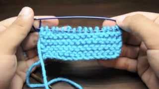 How to Knit Using a Stitch Holder [upl. by Werdn386]