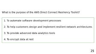 AWS Direct Connect  Quiz [upl. by Esela]