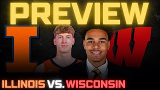 Illinois vs Wisconsin Game Preview and Predictions [upl. by Aisatna]