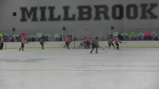 Millbrook v Kent Boys Varsity Hockey 20170109 Period 1 [upl. by Lauber]