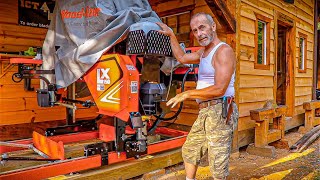 WoodMizer LX150 Sawmill SETUP [upl. by Cresida]