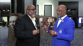 Phi Beta Sigma Fraternity Inc Frator Rufus Davidson at our 78th SWRC  Conversations with the Bear [upl. by Yruj]