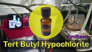 Tert Butyl Hypochlorite Synthesis [upl. by Chita354]