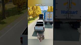 Chance of survival with different vehicles beamng beamngdrive game gameplay gaming beamngcrash [upl. by Carole]