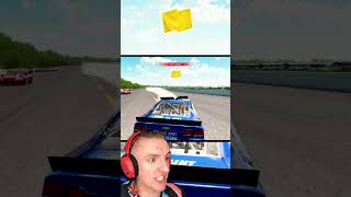 Recreated the Elliott Sadler Pocono Crash… Shorts NASCAR [upl. by Haggi22]