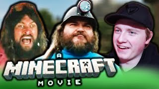 A MINECRAFT MOVIE TRAILER 2 REACTION [upl. by Haisoj]