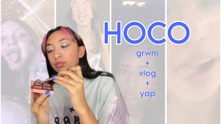 2024 HOCO grwm  vlog while i yap [upl. by Llehcam]