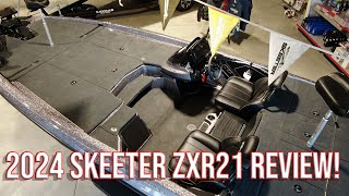 2024 Skeeter ZXR 21 Review the Ultimate Fishing Machine [upl. by Holland]