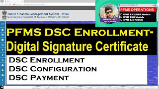 PFMS DSC Enrollment amp Digital Signing through JAVA DSC ENROLLMENT CONFIGURATION amp PAYMENT [upl. by Anwahs26]