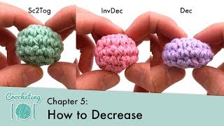 How to Decrease in Crochet [upl. by Angy]