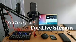 Unboxing V10 Professional Audio Console for Live Streaming [upl. by Kordula568]