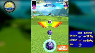 Hole 6  Par 5 Drumore Links  3rd Tee  GUIDETUTORIAL Golf Clash tips [upl. by Esnofla]