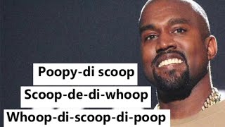 Poopy Di Scoop  Kanye West  Lift Yourself [upl. by Seften271]