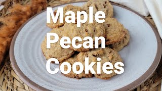 The Best Chewy Maple Pecan Cookies [upl. by Eniaj]