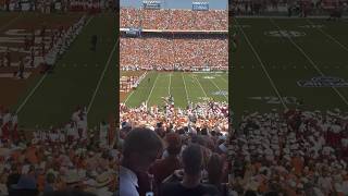 University of Texas UT Longhorns Band at first of 2024 OU football game [upl. by Atteloc]