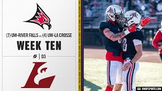 7 UWRiver Falls vs 4 UWLa Crosse Highlights  D3 College Football 2023 [upl. by Keeley645]