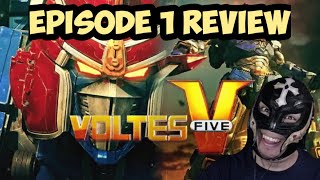 Voltes V Legacy Episode 1 Review [upl. by Ennayehc]