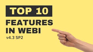 Top 10 Features in Webi 4 3 BusinessObjects Webinar [upl. by Llohcin]