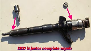 2kd injector complete repair  And know what is the problem in it [upl. by Ahsaelat]