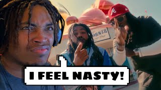 COCHISE got me feeling NASTY  COCHISE  NASTY Official Video ft Aminé  Reaction [upl. by Sterne]