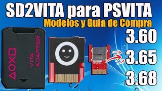 SD2VITA 30 para PSvita 360 365 y 368 HENKAKU  Guía para Compra [upl. by Ahsrats]