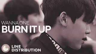 WANNA ONE  Burn It Up Line Distribution [upl. by Assili]