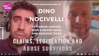 Dino Nocivelli  Top abuse lawyer and Seen amp Heard legal ambassador  Full length interview [upl. by Booth]