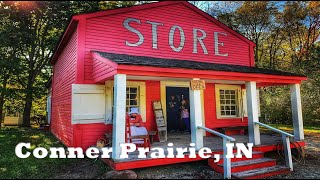 Conner Prairie  Indiana Wandering Walks of Wonder Walking Tour 4K [upl. by Akinimod]