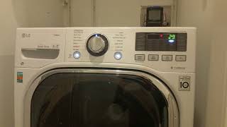 LG Washer amp Dryer Combo problem  pump keeps running  30 min Dry Cycle Start  Part 12  Start [upl. by Innus242]