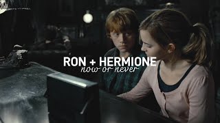 ron and hermione  now or never full story [upl. by Treblihp]