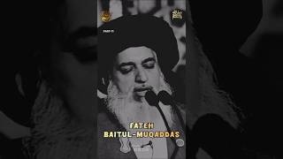 Fateh BAITUL MUQADDAS  part 11🌸🌺💝 allamakhadimhussainrizvi islamicshorts [upl. by Lilah499]