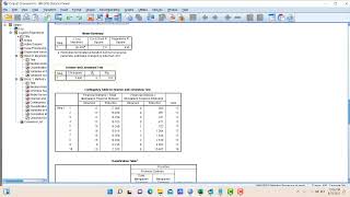 4 HosmerLemeshow Test Menggunakan SPSS [upl. by Landy24]